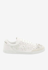 Dolce & Gabbana Saint Tropez Crystal-Embellished Sneakers White CK2379-AX251-8S169