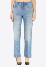 Valentino Chez Valentino Faded Jeans Light Blue 7B3DD20G-9HC-558