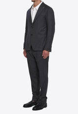 Tagliatore Single-Breasted Wool and Silk Suit Gray 2SMC22K01-520038-S1227