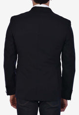 Tonello Wool Single-Breasted Jacket Navy 01G231Y-3074U-600