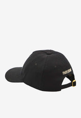 Valentino Chez Valentino Baseball Cap Black 7Y2HDA41-FVH-0NA