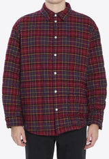 Off-White Spray Arrow Padded Check Jacket Multicolor OMES01AF25-FAB002-2810