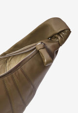 Lemaire Medium Croissant Shoulder Bag Green BG0001-LL095-GR678
