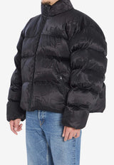 Balenciaga BB Garde-Robe Puffer Jacket  Black 850845-TTQ13-1000