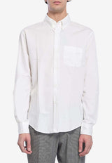 Band of Outsiders Formal Buttoned Shirt  White 88205--