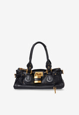 Chloé Paddington Leather Handbag Black CH25WS802P75001_Black_41114606