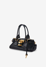 Chloé Paddington Leather Handbag Black CH25WS802P75001_Black_41114606
