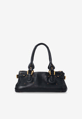 Chloé Paddington Leather Handbag Black CH25WS802P75001_Black_41114606