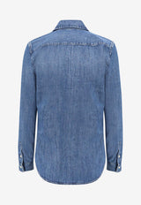 Polo Ralph Lauren  Long-Sleeved Denim Shirt Blue 710548539001_Denim_48136815