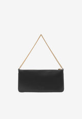 PINKO Horizontal Flat Shoulder Bag Black 102747A0F1Z99Q_Black_44130056