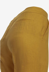 Herno Buttoned Tailored Pants Yellow PT000204D171573820_01b02f6a-f0ff-4c0c-bcfa-786283c3a3f8