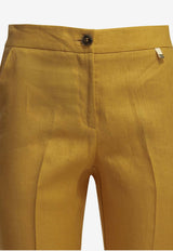 Herno Buttoned Tailored Pants Yellow PT000204D171573820_01b02f6a-f0ff-4c0c-bcfa-786283c3a3f8