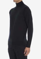 John Smedley Cherwell High-Neck Sweater Black CHERWELL--BLACK
