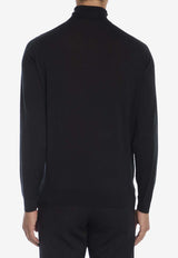 John Smedley Cherwell High-Neck Sweater Black CHERWELL--BLACK