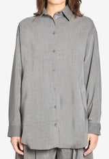 Jacquemus Le Chemise D'hommen Shirt  Gray SHW00546A-W00653-950