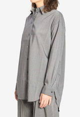 Jacquemus Le Chemise D'hommen Shirt  Gray SHW00546A-W00653-950