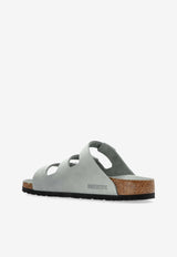 Birkenstock Florida Nubuck Leather Sandals Sage 1029450_PURE SAGE
