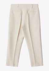 Fendi Wool-Blend Tailored Pants Cream FR6691AC4G/S_FENDI-F1I1G
