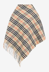 Check Bandana Shawl