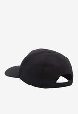 Fendi FF Logo Baseball Cap Black FXQ768-AYK2-F0QA1