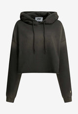 Golden Goose DB STAR Print Vintage Hooded Sweatshirt Black GWP02699P00251360666_CHARCOAL_41114740
