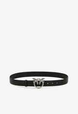 PINKO Love Birds Leather Belt Black 100125A0F1Z99O_Black_44130161