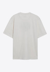Fendi Fendi Roma 1925 Print T-shirt White FY0936AVOH/R_FENDI-F1J7C