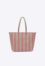 Fendi Large Striped Roll Tote Bag  Pink 8BH425AVN6/R_FENDI-F1U3O