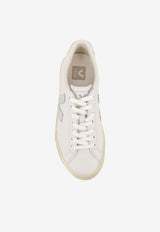 Veja Esplar Leather Low-Top Sneakers White EO0203883AWHITE SILVER_White_48900895