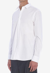 Valentino Buttoned Poplin Shirt White 5V0AB765-4WW-001