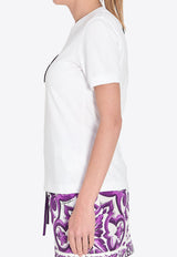 Dolce & Gabbana Majolica Print DG T-shirt White F8N08ZG-DC6U-W0800