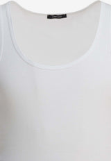 Tom Ford Logo Embroidered Tank Top White T4D101210100_f3095e22-ae7d-4a3f-98df-af9d1c25be44