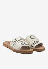 Chloé Woody Logo Slides White CHC22U188Z3101_0094e5ca-5fae-4c14-b470-6f9049255618