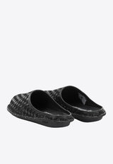 Roma Woven Leather Slippers