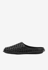 Roma Woven Leather Slippers