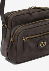 Valentino Small Antibes Suede Shoulder Bag Brown 8Y2B0S96UEXRE6_0a07b9cb-92f3-485d-a960-404afec6a32a