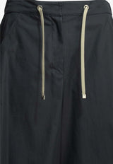 S Max Mara Gufo Poplin Wide-Leg Pants Blue 2619131033600SMMGUFO051_1de17774-74ca-41a9-a591-ca2702cb0375