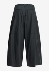 S Max Mara Gufo Poplin Wide-Leg Pants Blue 2619131033600SMMGUFO051_1de17774-74ca-41a9-a591-ca2702cb0375