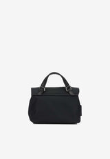 Zanellato Baby Postina Tokyo Handbag Black POSTINA RIMBOCCATA TOKYO BABY0680102000000Z0001_11b6a597-8adf-4d86-b3b1-b2ea26d6088f
