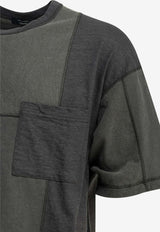 Patchwork Crewneck T-shirt