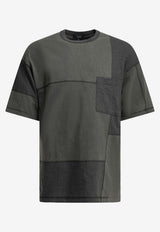 Patchwork Crewneck T-shirt