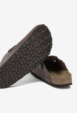 Birkenstock Boston Oiled Leather Slides Brown 860133UHABANA_14f0588e-0060-4ba2-9330-44fecba711ba