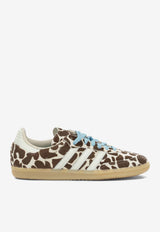 Adidas Originals Samba OG Giraffe Print Low-Top Sneakers Brown KI6669CRLI/IVORY/GUM3_1d2a846d-190c-49ea-b2d3-13ac0d3651b5