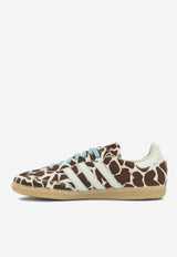 Adidas Originals Samba OG Giraffe Print Low-Top Sneakers Brown KI6669CRLI/IVORY/GUM3_1d2a846d-190c-49ea-b2d3-13ac0d3651b5