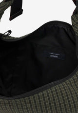 Grid Check Crossbody Bag