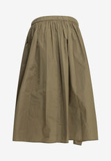 Max Mara Lonza Flared Taffeta Midi Skirt Beige 2611101032600MXMLONZA055_2e0e394a-fa52-46fd-a643-604eff18168e