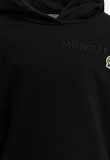 Moncler Kids Boys Logo Patch Hooded Sweatshirt Black 8G00011-K89AKM999_3524cc18-8495-4b04-b5e2-f6b148255a83