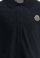 Moncler Kids Girls Logo Patch Polo Dress Blue 8I00014-8496F773_21ba6f82-daeb-4478-bd66-50445b9b2e4e