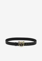 PINKO Love Bird Logo Belt Black 100125A0F1Z99Q_755b599b-0a7f-4602-9dea-7920630f30b9