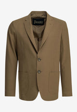 Herno Single-Breasted Linen Blazer Brown GA000207U171472157_5ad38e38-f016-4028-bf03-4e0f73989764